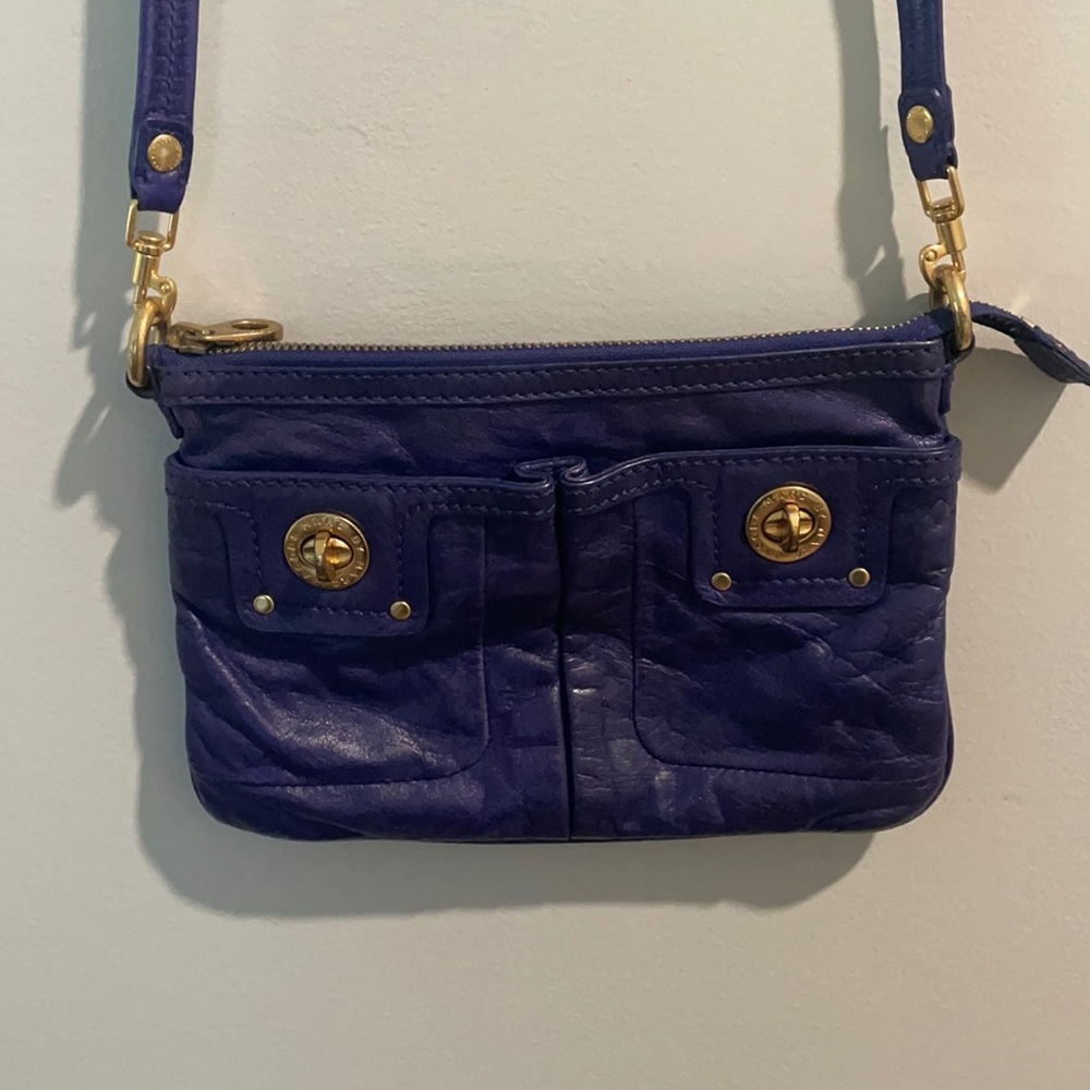 Marc Jacob’s Purple Clutch with strap